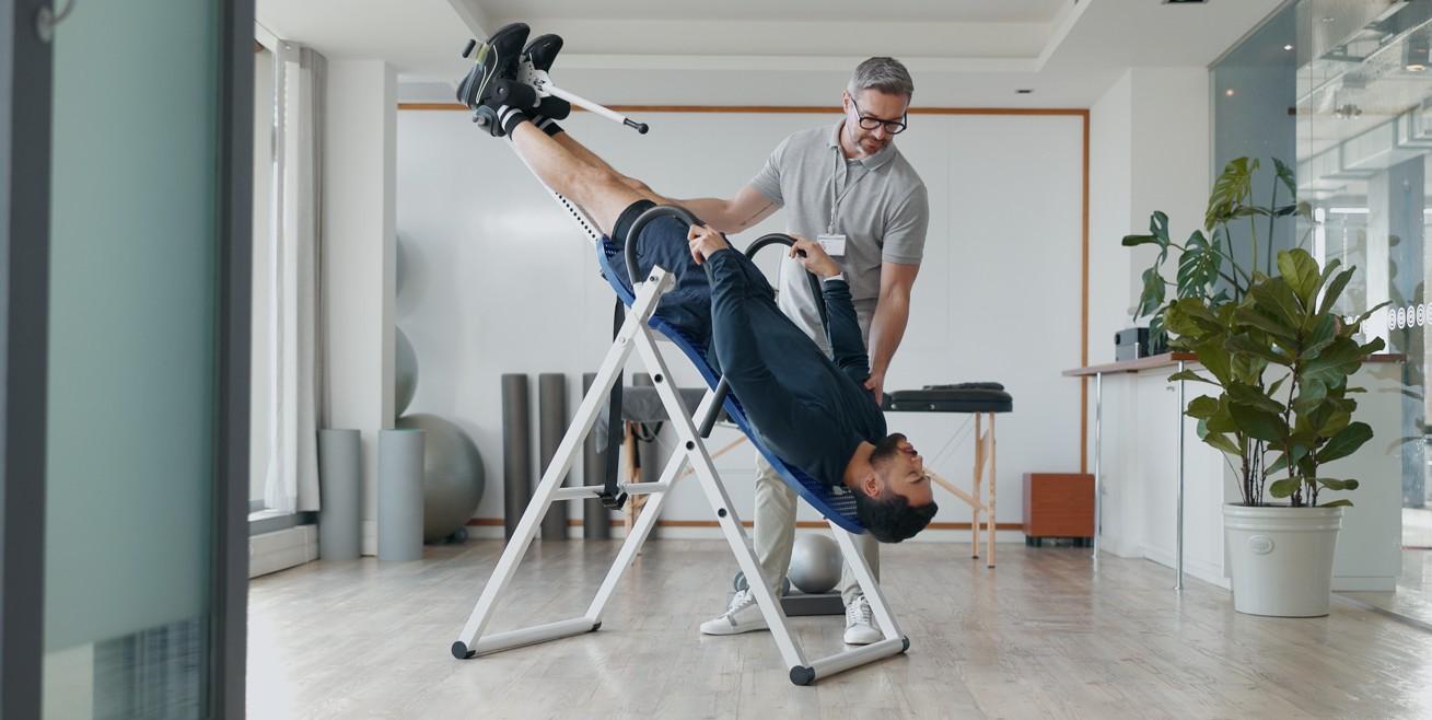 Inversion tables gently stretch your back, which can take pressure off your spine, nerves, and joints.